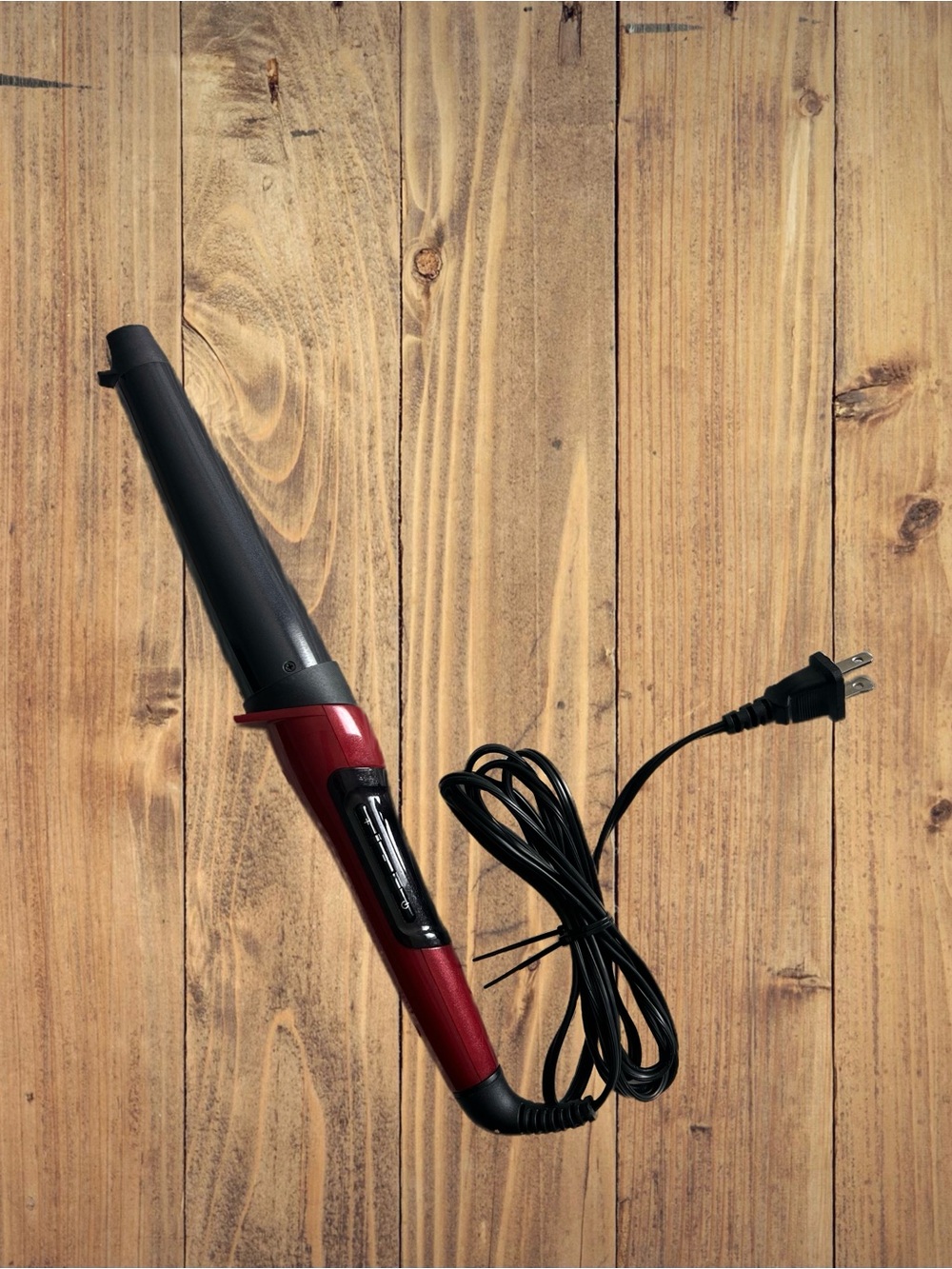 Remington Professional Silk Curling Wand Hair Styler Red